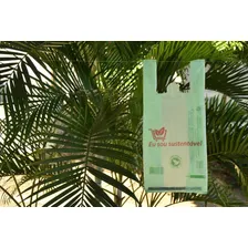 Kit Sacola Biodegradável Verde - 1000 38x50cm + 1000 50x60cm Foto mini 3
