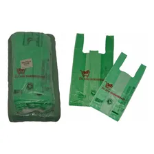 Kit Sacola Biodegradável Verde - 1000 38x50cm + 1000 50x60cm Foto mini 1