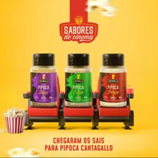 Kit Sais para Pipoca Cantagallo 90g - Sal Temperado para Pipoca, Tempero para Pipoca Foto mini  2