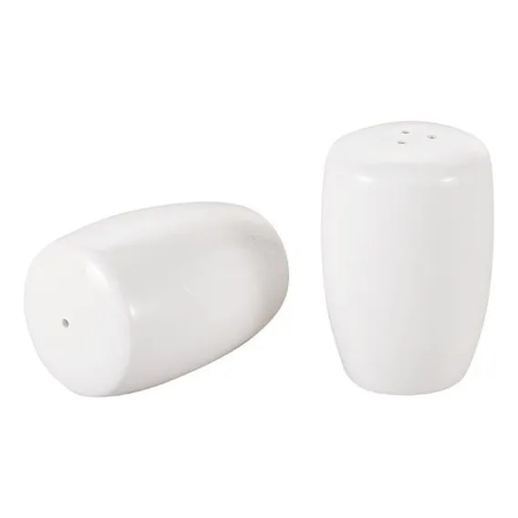 Kit Saleiro E Pimenteiro 2 Pçs Em Porcelana - Hauskraft Foto 1