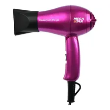 Kit Salão De Beleza Chapinha Nano E Secador Rosa Foto mini  3