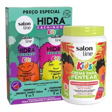Kit Salon Line Hidra Cachinhos + Creme Melancia Foto  mini 1