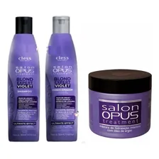 Kit Salon Opus Violet Desamarelador - 3 Produtos Foto mini 1