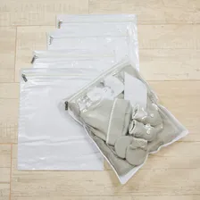 Kit Saquinho Saída De Maternidade Organizador 5 Peças Cor Branco Foto mini  2