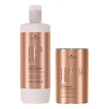 Kit Schwarzkopf Descolorante Blondme 9 NÃveis + Ox 30vol L Foto mini 1