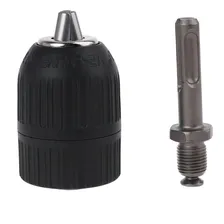 Kit Sds Plus Mandril Aperto Rápido De 1/2 + Haste Martelete Foto mini 4