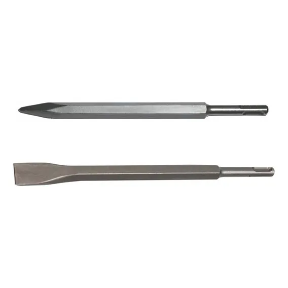 Kit Sds Plus Ponteiro E Talhadeiras Martelete Makita Hr2470 Foto 1