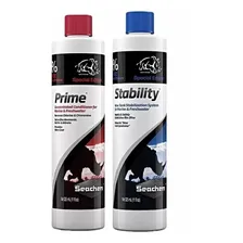 Kit Seachem Prime 325ml + Seachem Stability 325ml Foto mini 1