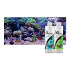 Kit Seachem Reef Zoo E Phytoplankton 250ml Alimento Corais Foto mini 4