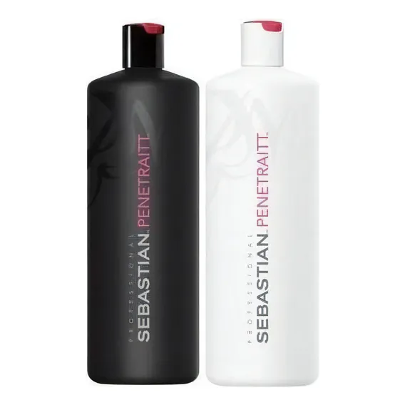 Kit Sebastian Penetraitt Shampoo 1l + Condicionador 1l Foto 1