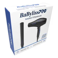 Kit Secador + Prancha Nano Black Babylisspro By Roger 220v Foto mini 4