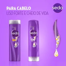 Kit Seda Shampoo 300ml + Condicionador 190 Liso Perfeito Seda Foto mini  3