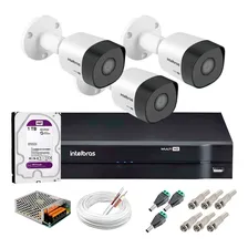Kit Segurança 3 Câmeras Vhd 3230 Full Hd 1080p Dvr Intelbras Foto mini  2
