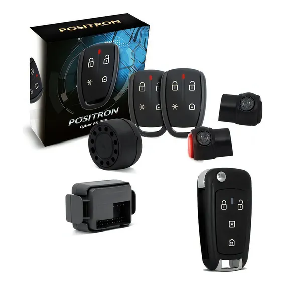 Kit Segurança Alarme Positron Fx360 + Chave Canivete Px80 Foto 1