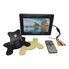 Kit Segurança Monitor 7 Lcd + 1 Camera Infra+30mts Cabo Foto mini 2