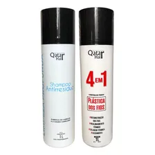 Kit Selagem 4 Em 1 Qatar Hair 2x1litro Foto  mini 1