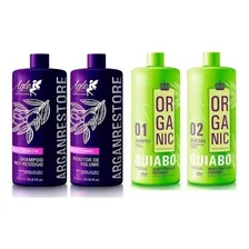 Kit Selagem Quiabo Organic + Definitiva Argan Restore Agle Foto mini 1
