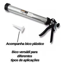 Kit Selante Sache Pu 40 Cinza 600ml + Aplicador De Silicone 15 Polegadas Foto mini 4