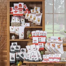 Kit Semaninha Pano De Prato Cozinha 100% Algodão 7 Peças Cor Coruja Liso Foto mini  2