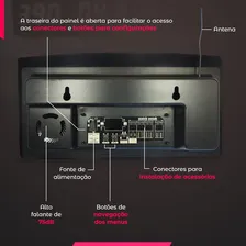 Kit Senha Digital Painel Eletr么nico Dispensador Bico De Pato Foto mini 4