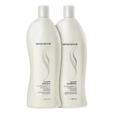 Kit Senscience Smooth Shampoo + Condicionador 1l Foto mini 1