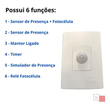 Kit Sensor De Presença Qualitronix 360 Qa23 04 Unidades Foto mini  3