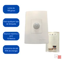 Kit Sensor De Presença Qualitronix 360 Qa23 04 Unidades Foto mini 4