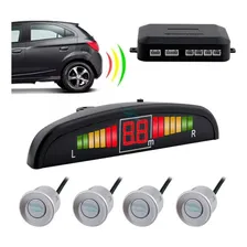 Kit Sensor Estacionamento Completo Display Digital 12v Carro Foto  mini 1
