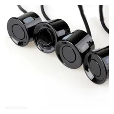 Kit Sensor Estacionamento Ré 4 Sensores Sonoro Display 12v Cor Prata Foto mini 4