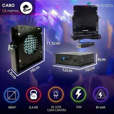 Kit Sequencial De Led Multiformas Deltrônica 8 Canhões Rgby 110V/220V (Bivolt) Foto mini 1