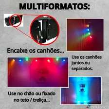 Kit Sequencial De Led Multiformas Deltrônica 8 Canhões Rgby Foto mini 4