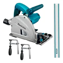 Kit Serra Circular Sp6000 + Sargentos + Trilho 1.5m Makita 220v Foto mini 1