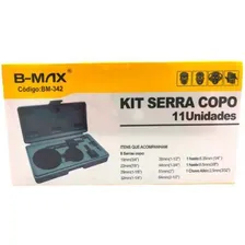Kit Serra Copo 11 Unidades 19mm A 64mm Bm-342 Foto mini  2