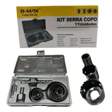 Kit Serra Copo 11 Unidades 19mm A 64mm Bm-342 Foto  mini 1