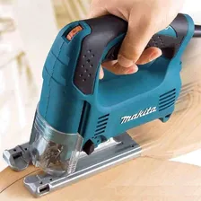 Kit Serra Tico Tico 450 W 4327 Makita + 4 Lâminas Foto mini 4