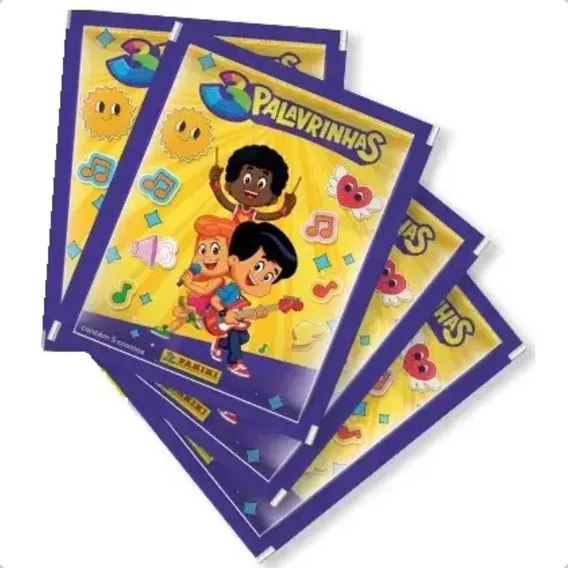 Kit Set Completo 3 Palavrinhas (192 Figurinhas) Set Completo Figurinhas 3 Palavrinhas Foto 1