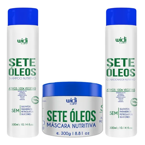 Kit Sete Óleos Widi Care Foto 1