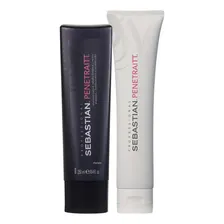 Kit Shampoo 250ml E Máscara 150ml Sebastian Penetraitt Foto mini 1