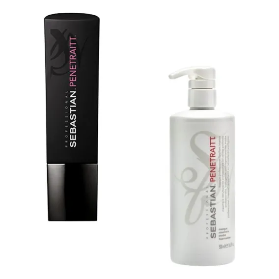 Kit Shampoo 250ml E Máscara 500ml Sebastian Penetraitt Foto 1
