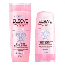 Kit Shampoo 375ml E Condicionador 170ml Elseve Glycolic Foto mini  2