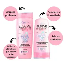 Kit Shampoo 375ml E Condicionador 170ml Elseve Glycolic Foto mini 4