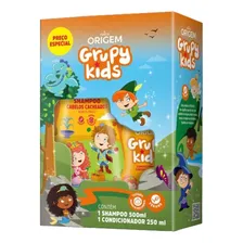 Kit Shampoo 500ml + Condicionador 250ml Grupy Kids Cacheados Foto mini 1