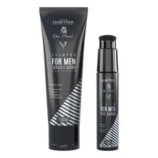 Kit Shampoo Colágeno + Pós Barba Vitamina Biotina Masculino Foto  mini 1