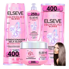 Kit Shampoo Condicionador 400ml Creme Pentear Tratamento Foto mini 1
