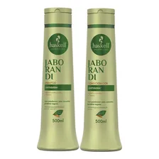 Kit Shampoo Condicionador 500ml Haskell Jaborandi Foto  mini 1