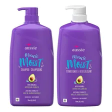 Kit Shampoo + Condicionador - Aussie Moist 778ml Foto mini 1