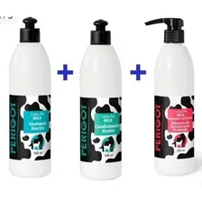 Kit Shampoo Condicionador Máscara Hidratação Cães Perigot Foto mini 1