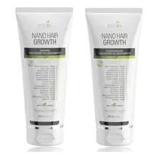 Kit Shampoo + Condicionador Nano Hair Grown Eccos Foto  mini 1