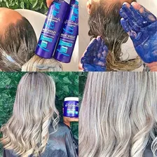 Kit Shampoo + Condiconador Platinado Tróia Hair 2x500ml Foto mini  3
