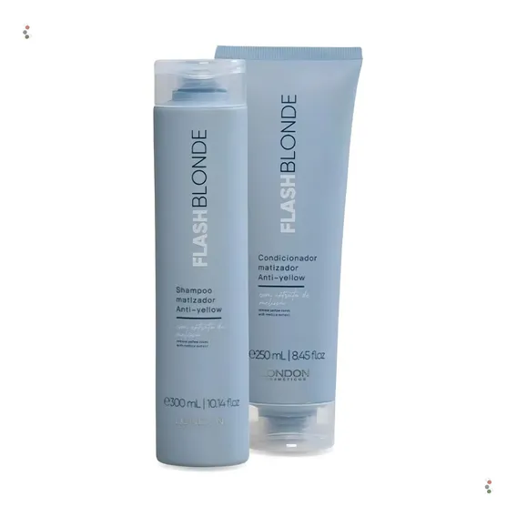 Kit Shampoo E condicionador home care London Flash Blonde Foto 1